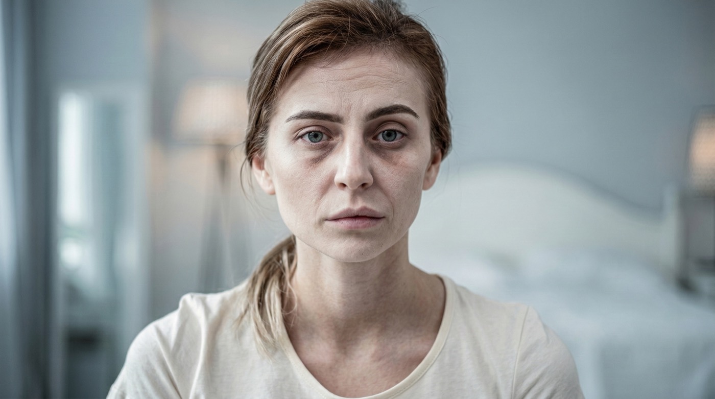 Woman experiencing fatigue